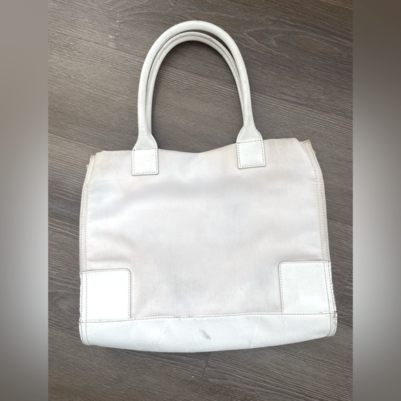 Tory Burch blush pink canvas Tote - Picture 3 of 5